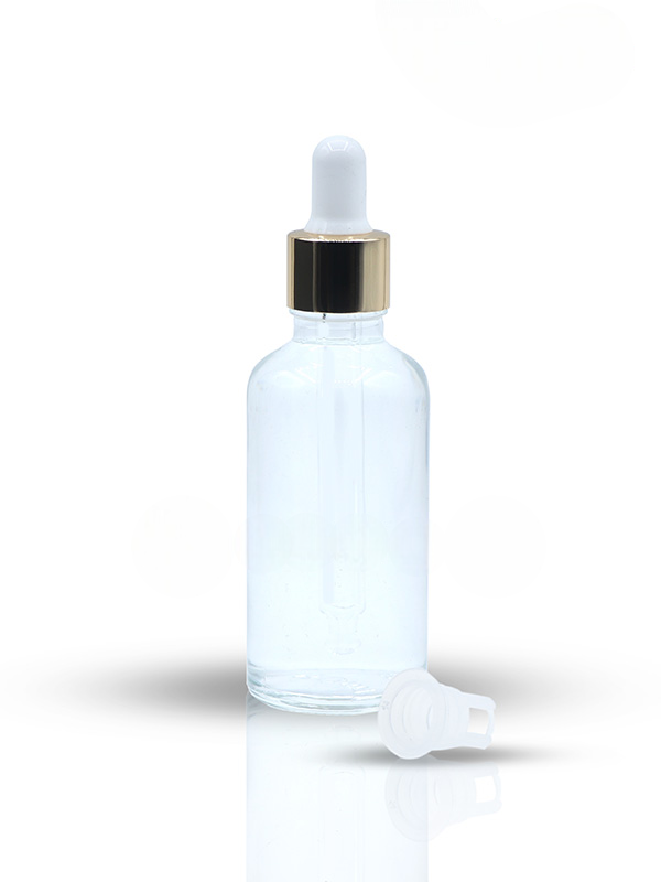 cosmetic glass bottle